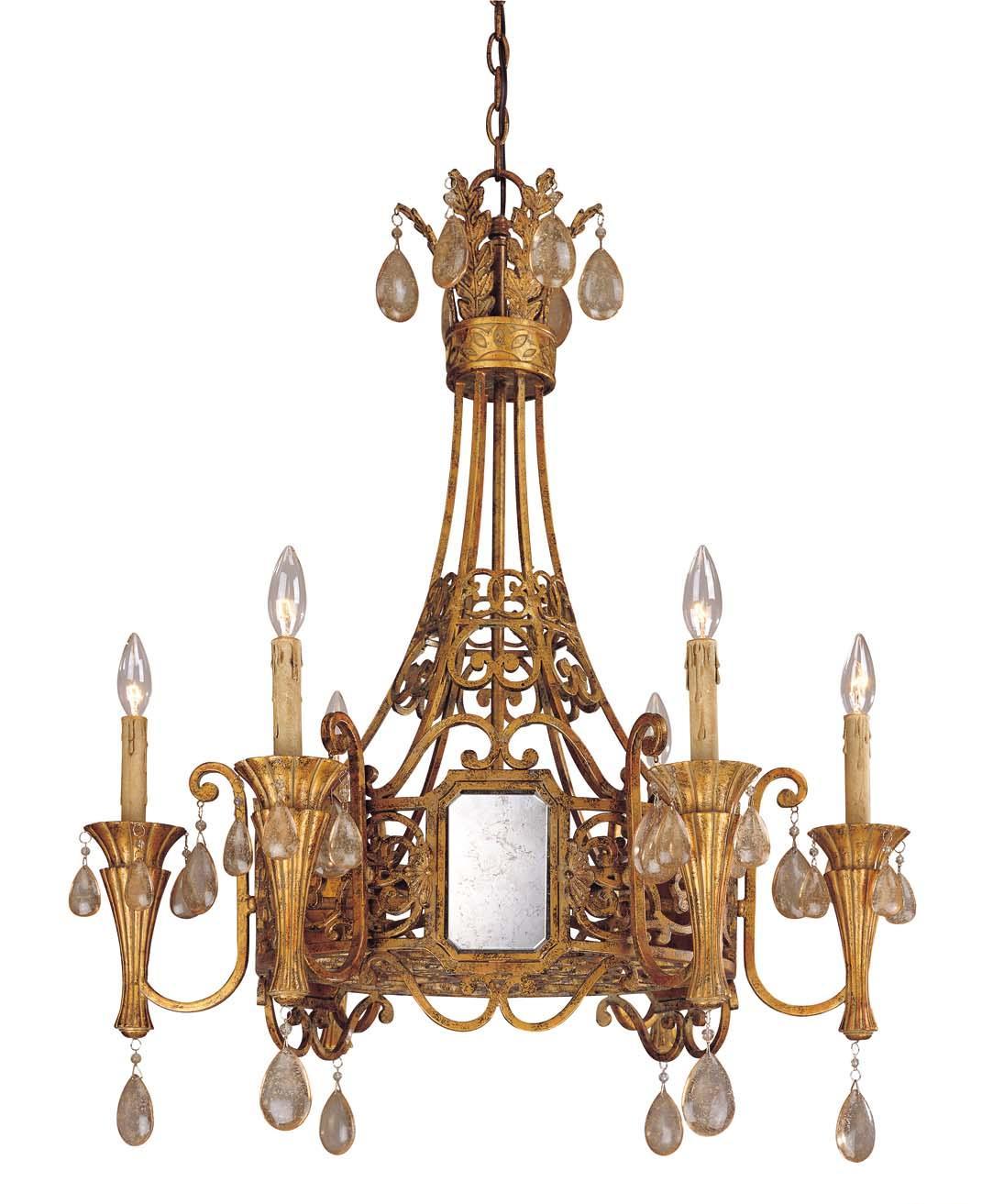 安琪兒吊燈仿古鏡系列1-9520-6-105產品價格_圖片_報價_新浪家居網