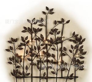 鐵藝 燭臺 壁掛燭臺 裝飾燭臺 蠟燭臺 金屬燭臺 批發 定制